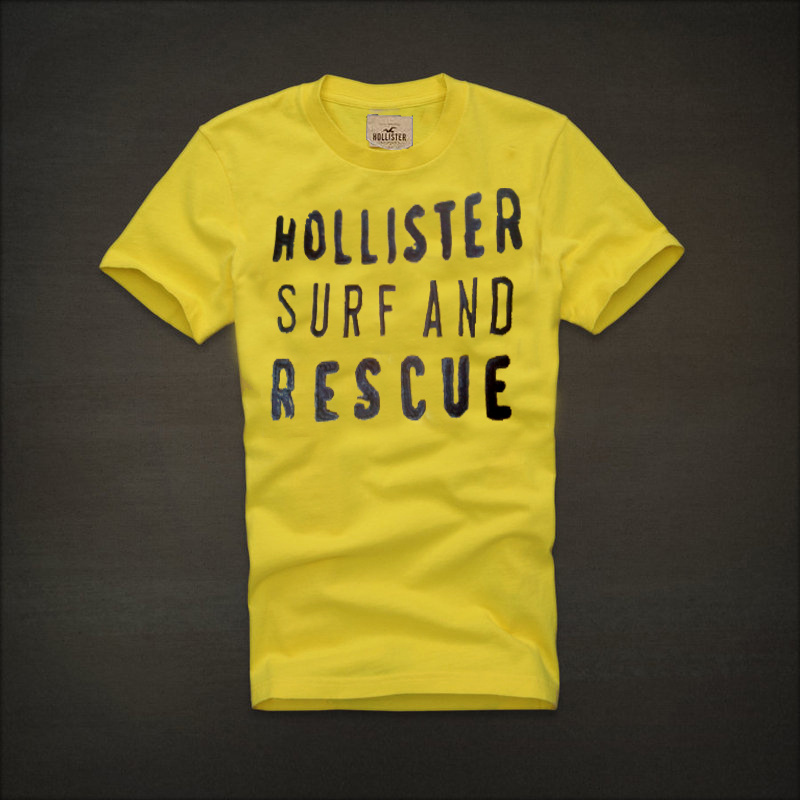 Hollister Hombres De Cuello Redondo Corto Remera HCO4197